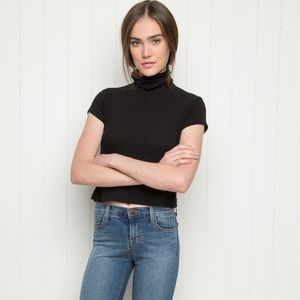 Brandy Melville/ J. GALT Short sleeve turtleneck